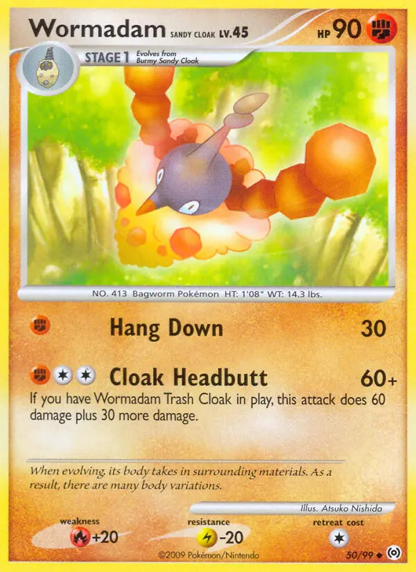 Image of the card Wormadam Sandy Cloak