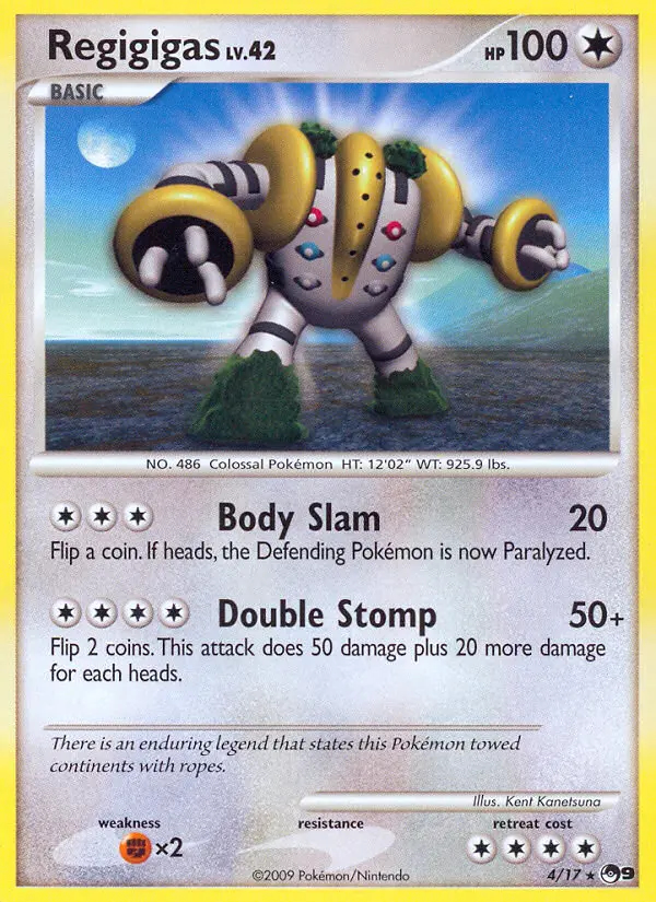 Image of the card Regigigas