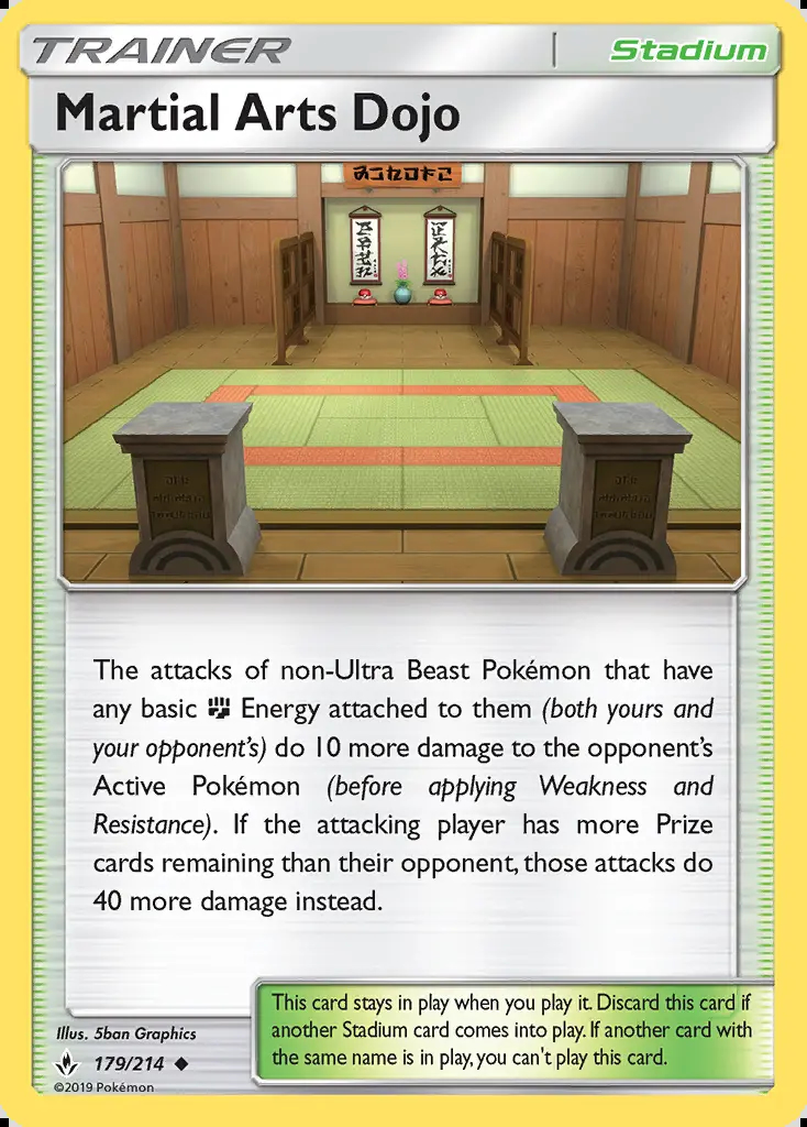 Image of the card Martial Arts Dojo