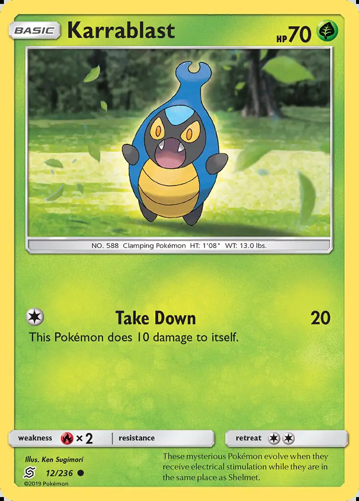 Image of the card Karrablast