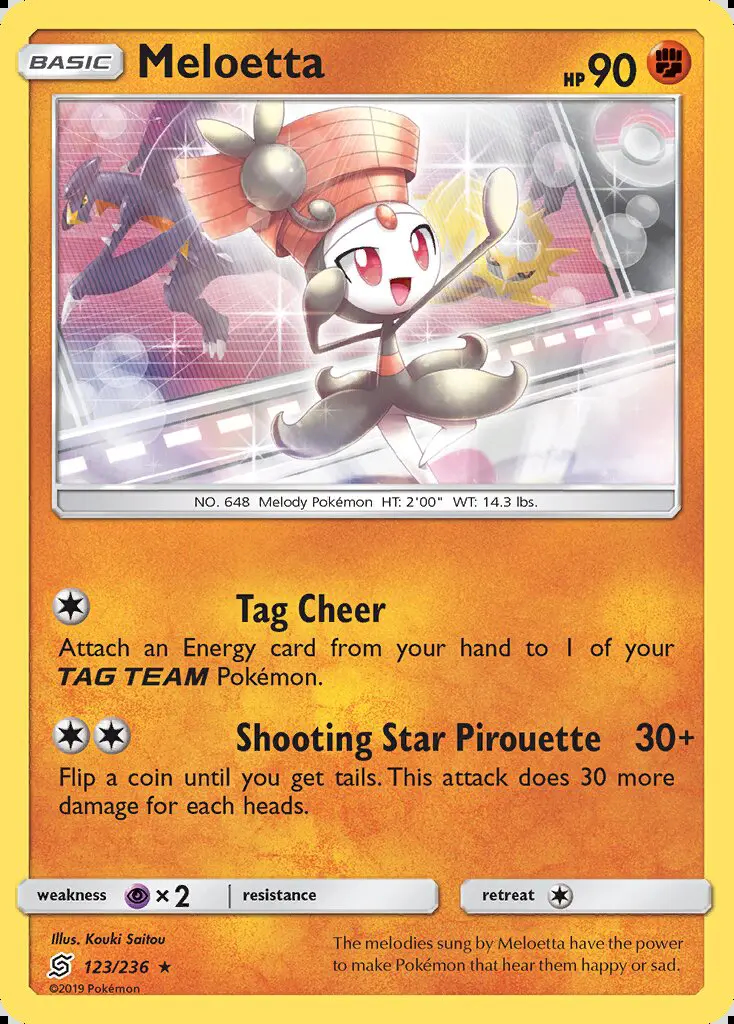 Image of the card Meloetta