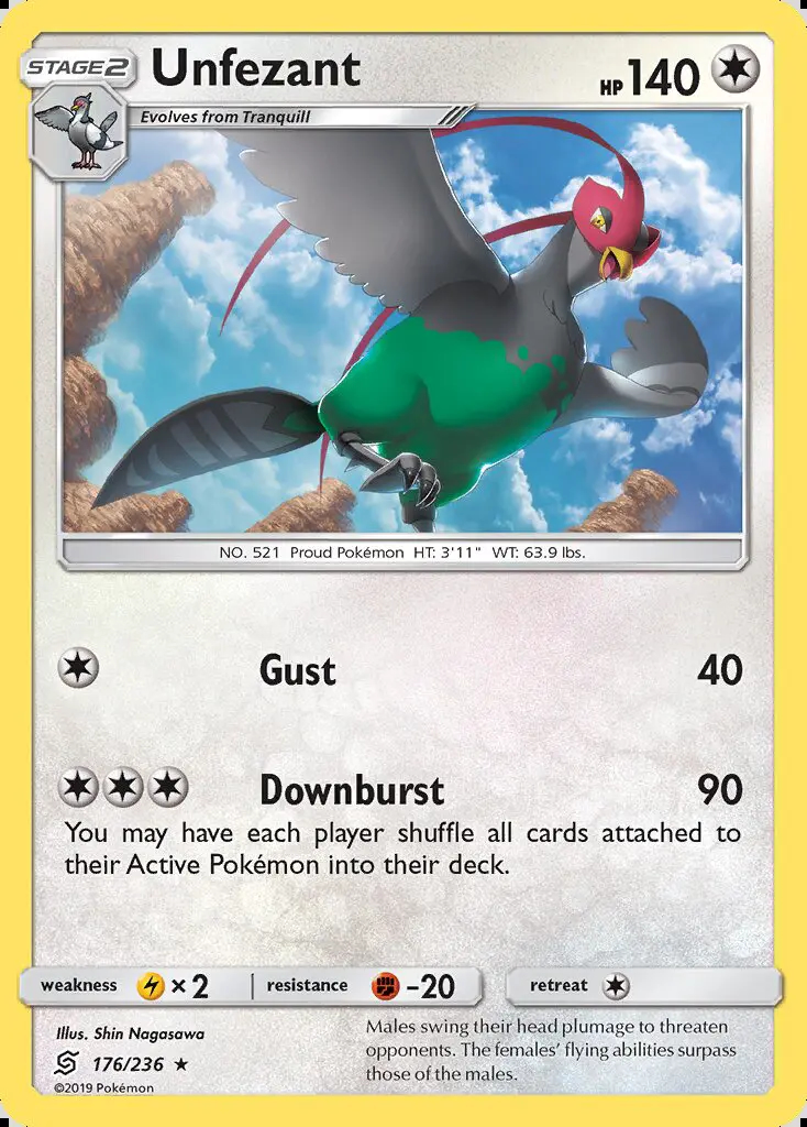 Image of the card Unfezant