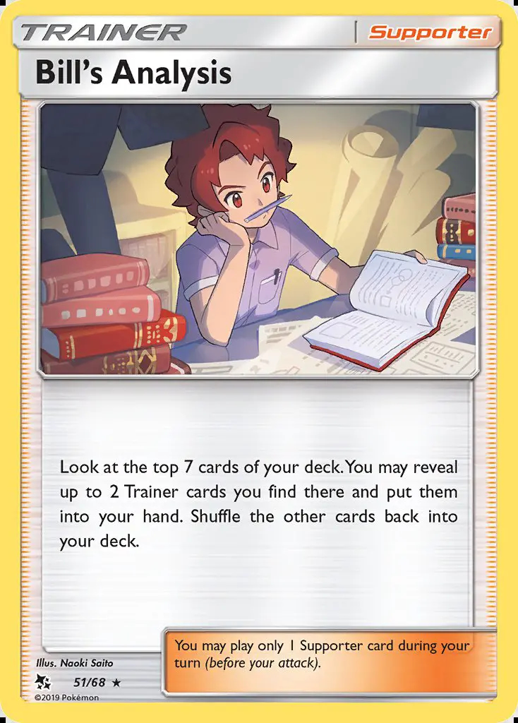 Image of the card Bill’s Analysis