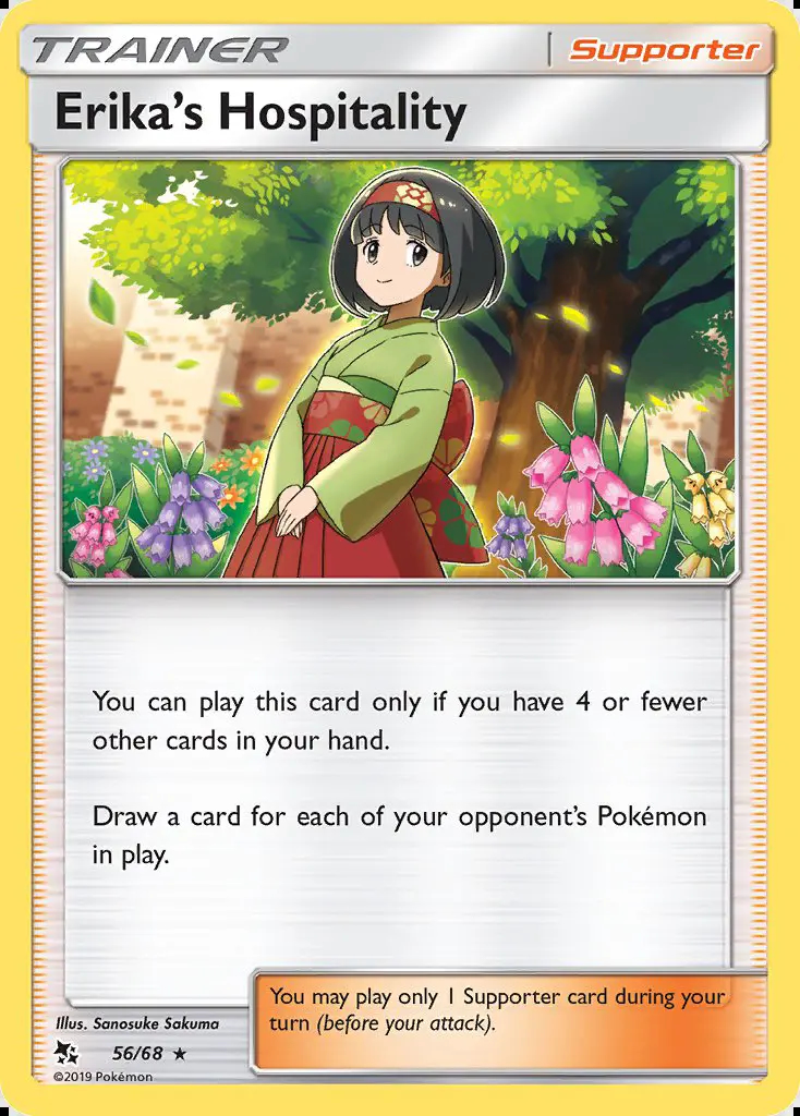 Image of the card Erika’s Hospitality
