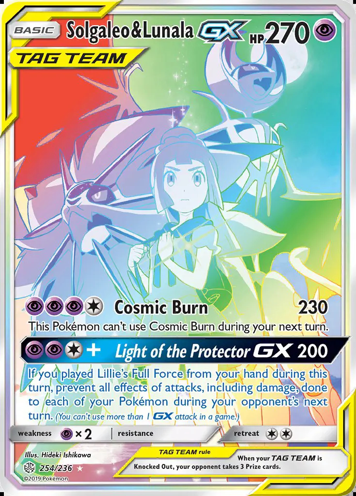 Image of the card Solgaleo & Lunala GX