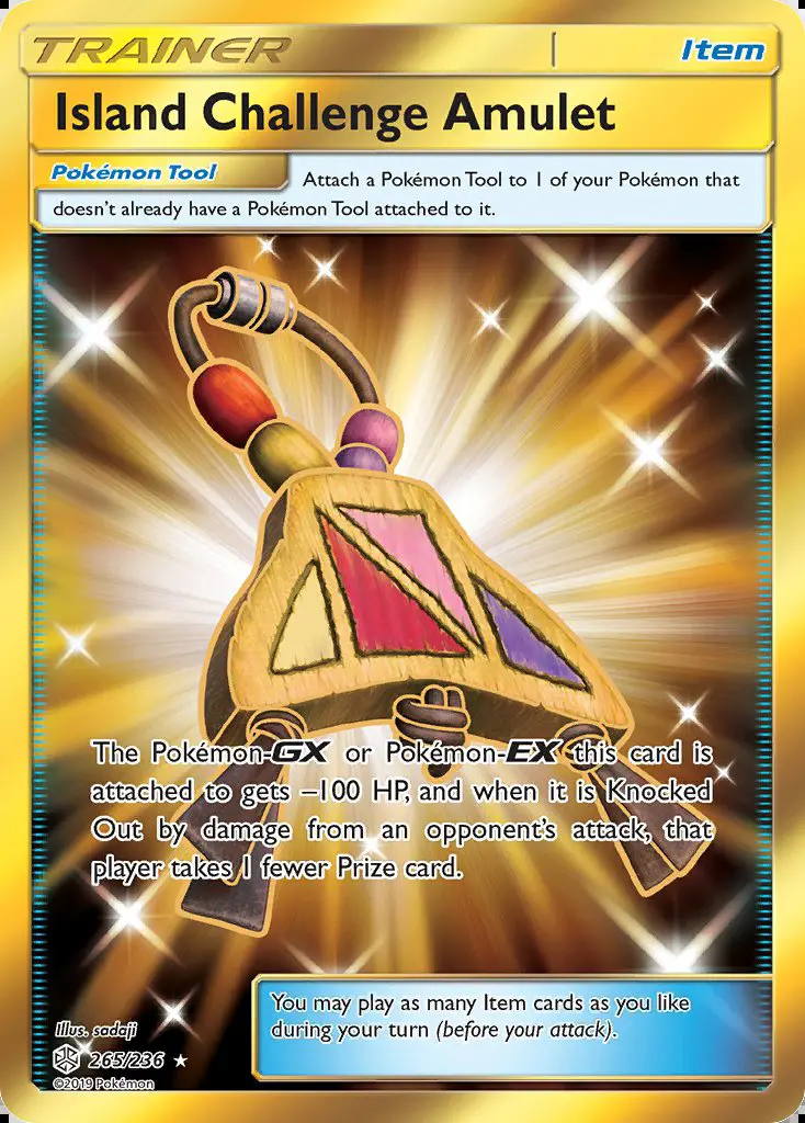 Image of the card Island Challenge Amulet