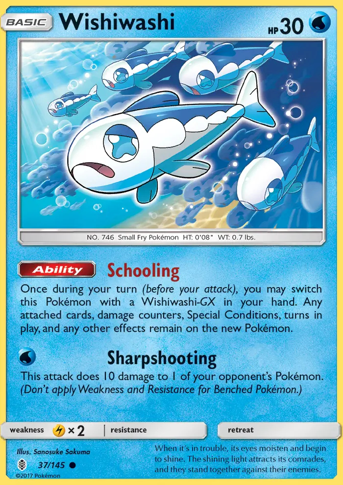 Image of the card Wishiwashi