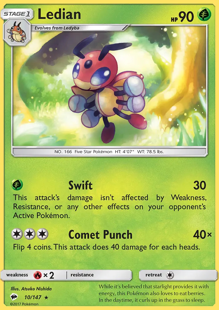 Image of the card Ledian