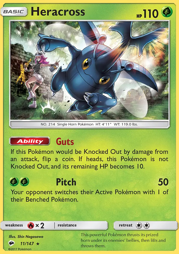Image of the card Heracross