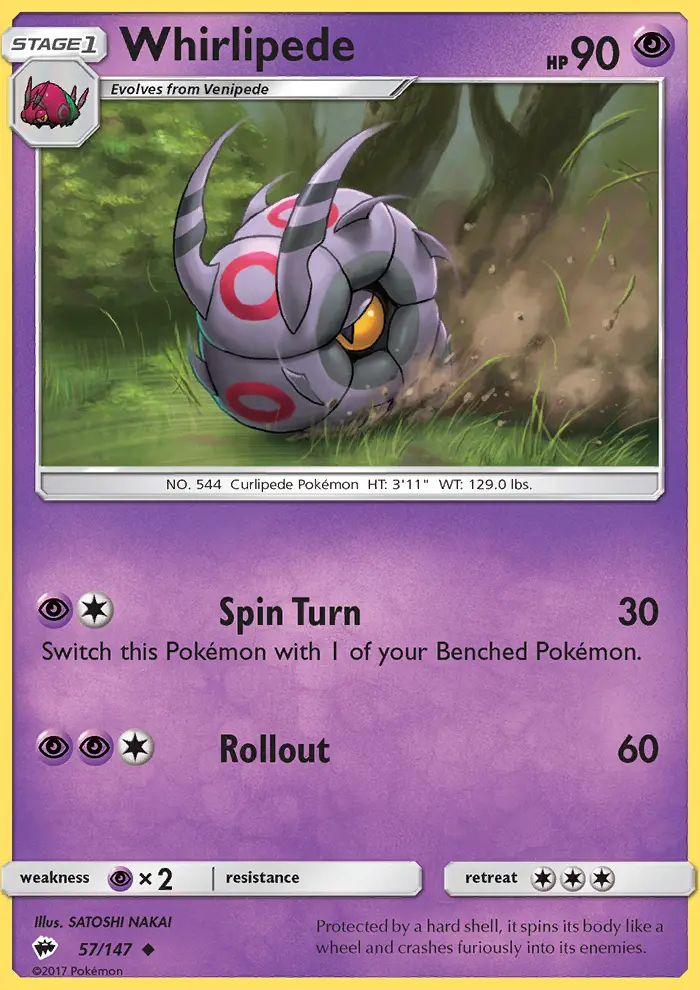Image of the card Whirlipede