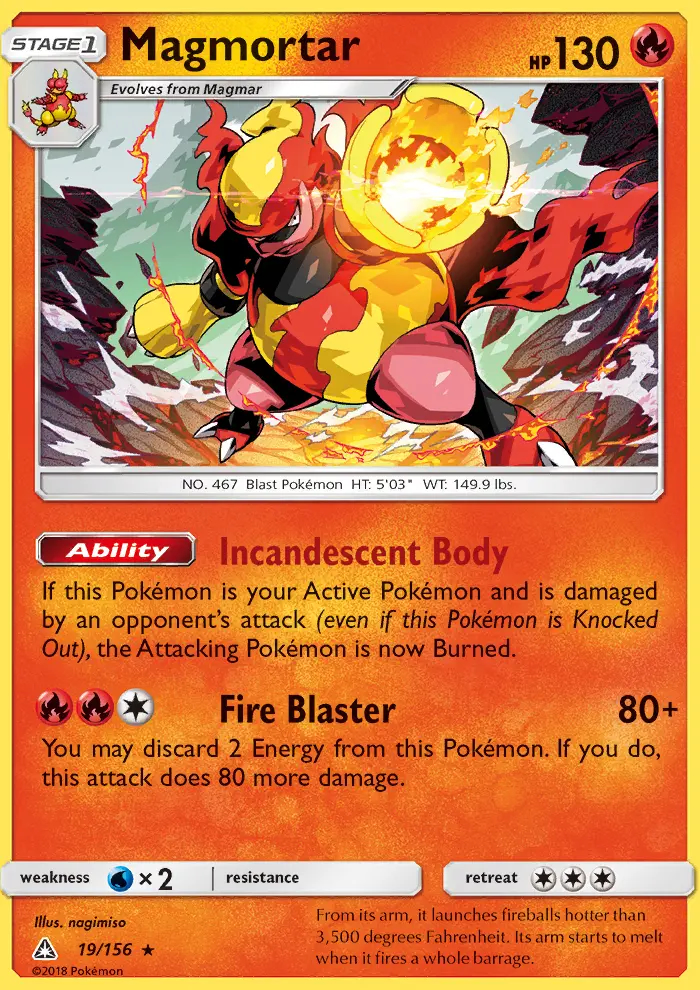 Image of the card Magmortar