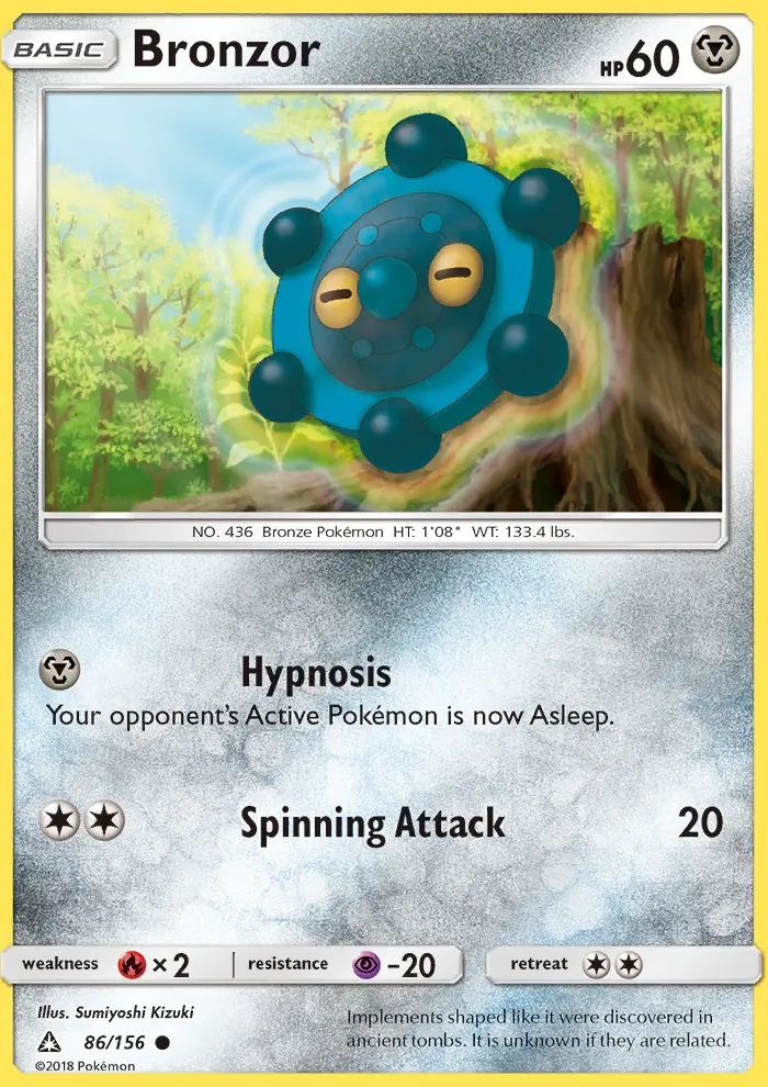 Image of the card Bronzor