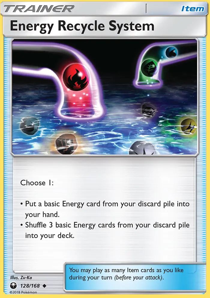 Image of the card Energy Recycle System