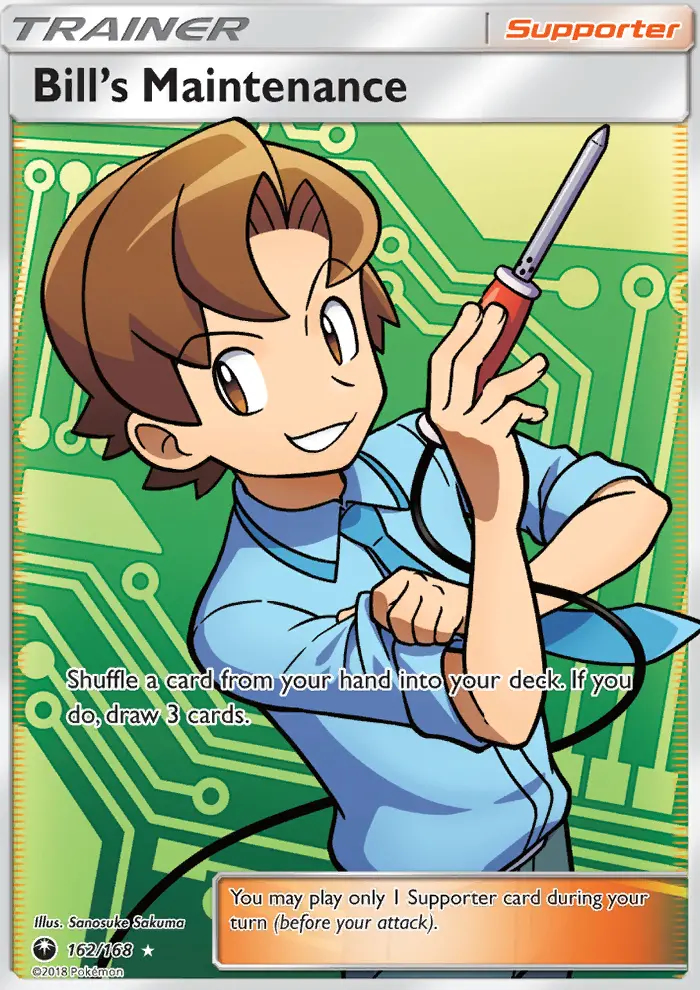 Image of the card Bill’s Maintenance