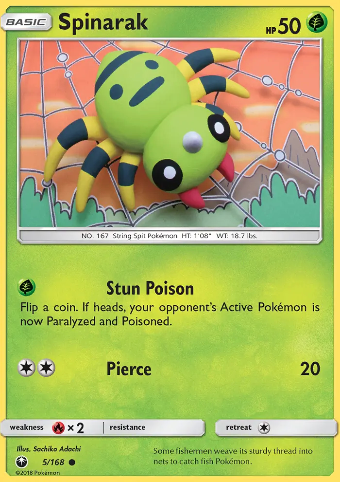 Image of the card Spinarak