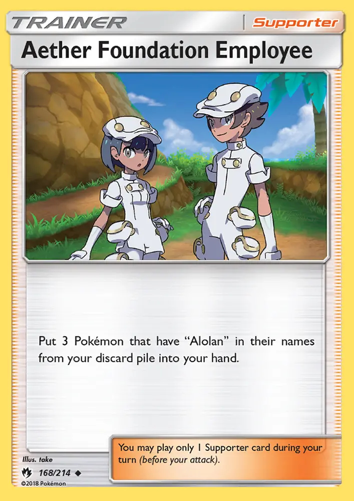 Image of the card Aether Foundation Employee