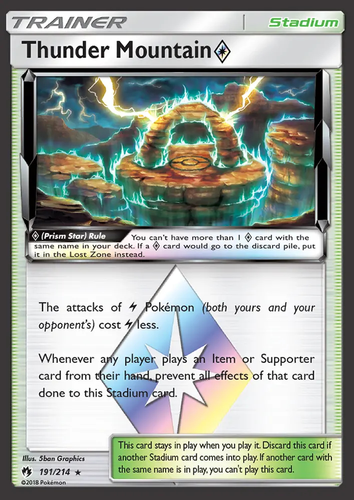 Image of the card Thunder Mountain ◇