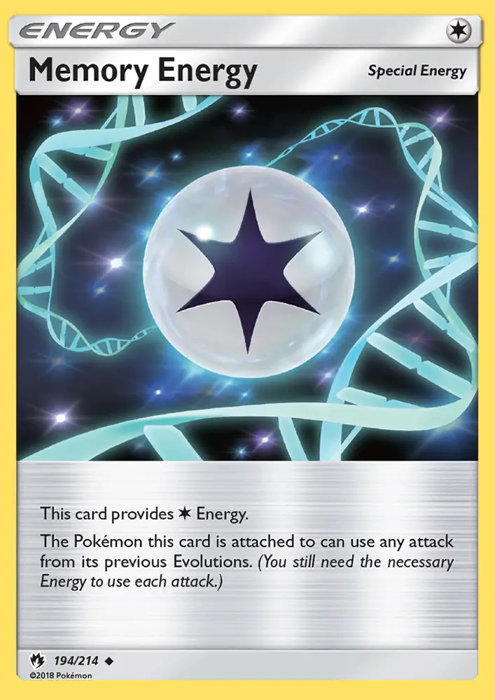 Image of the card Memory Energy