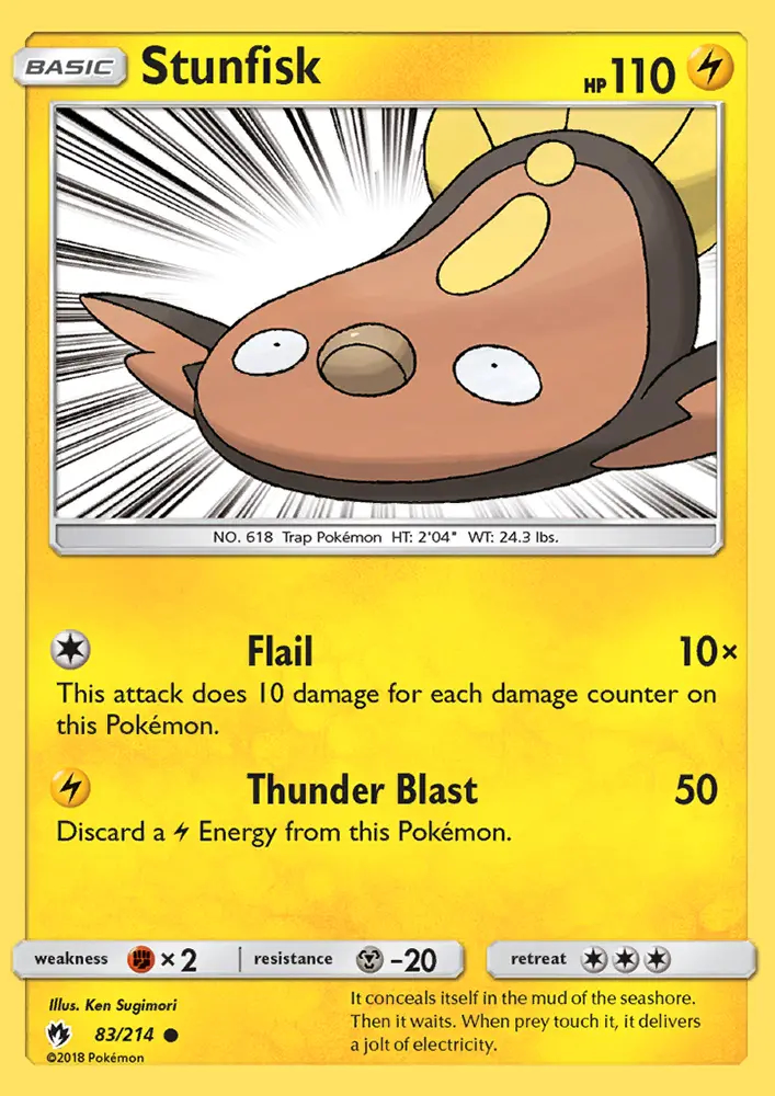 Image of the card Stunfisk