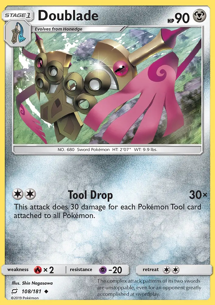 Image of the card Doublade