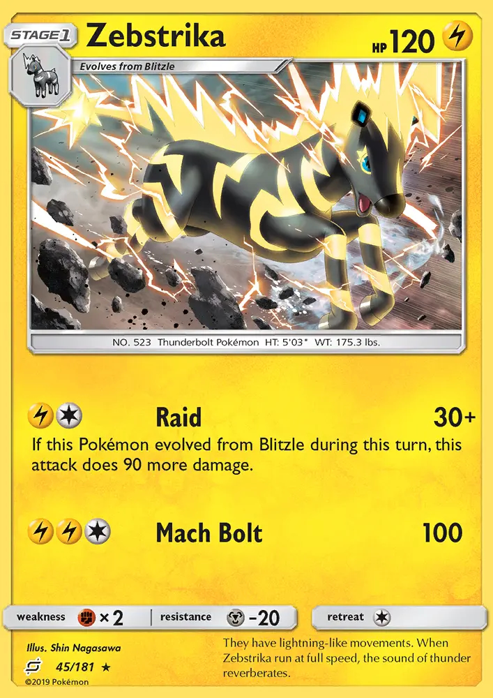 Image of the card Zebstrika
