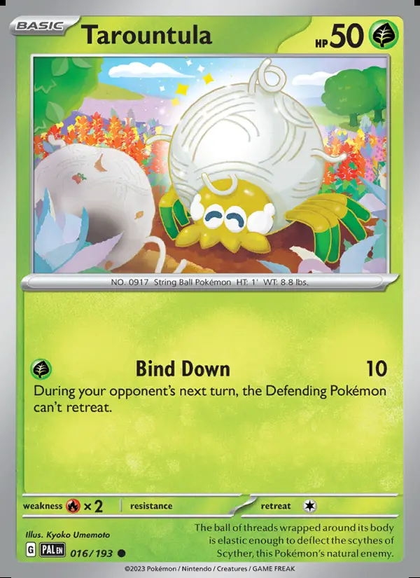 Image of the card Tarountula