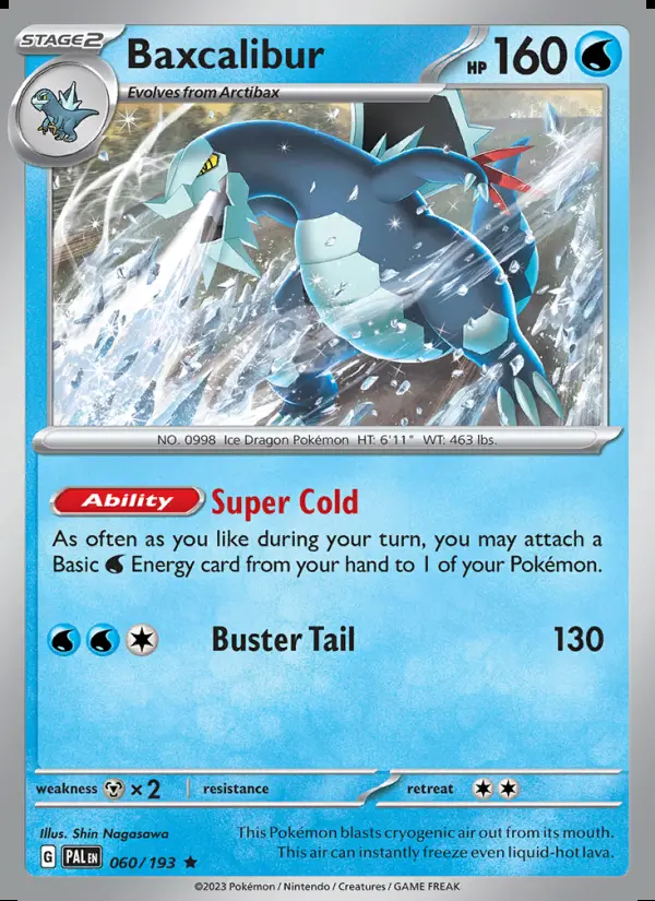 Image of the card Baxcalibur