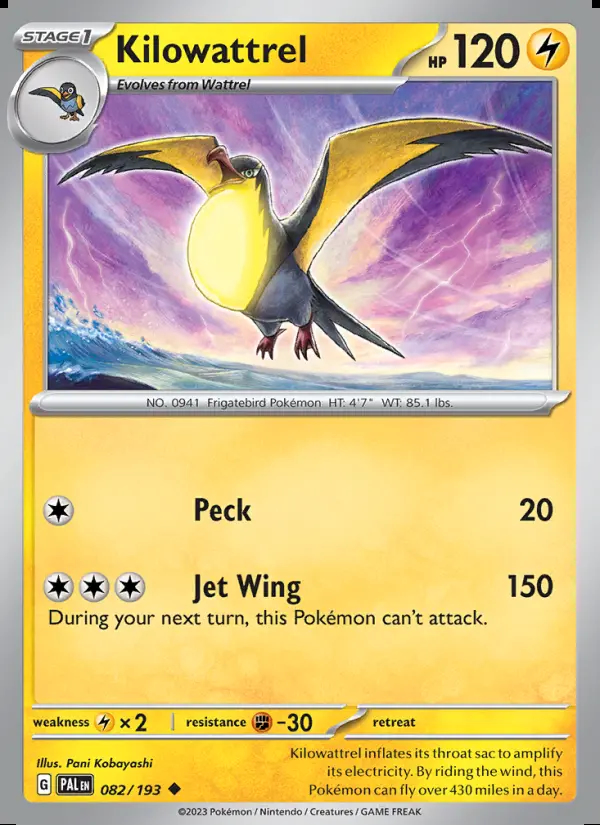 Image of the card Kilowattrel