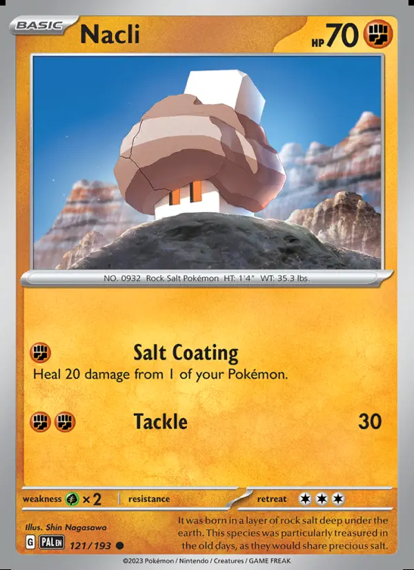Image of the card Nacli