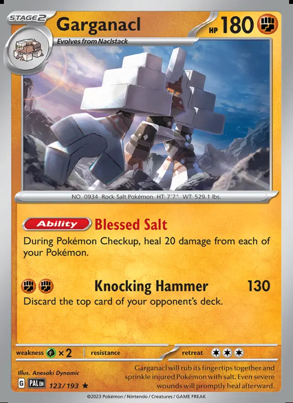 Image of the card Garganacl