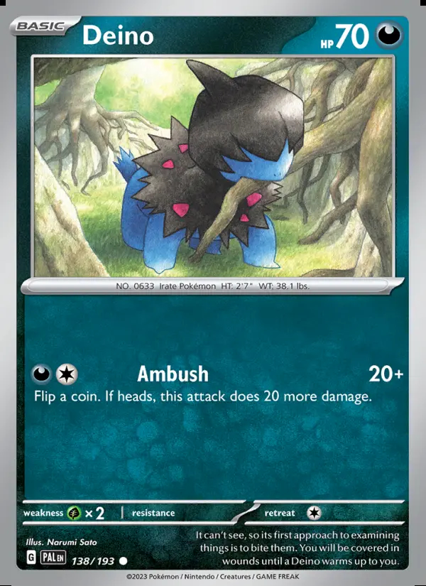 Image of the card Deino