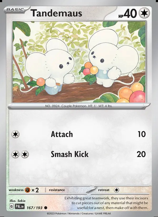 Image of the card Tandemaus