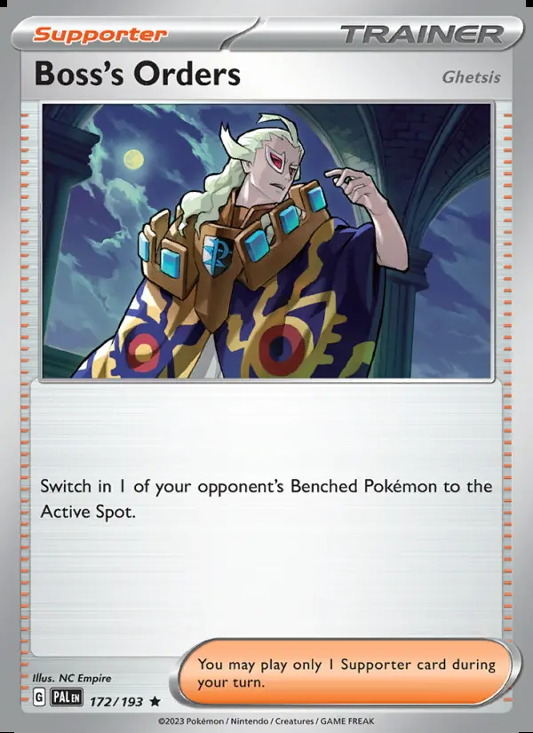 Image of the card Boss's Orders