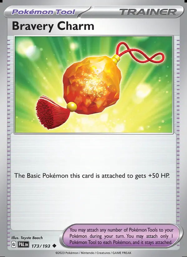 Image of the card Bravery Charm