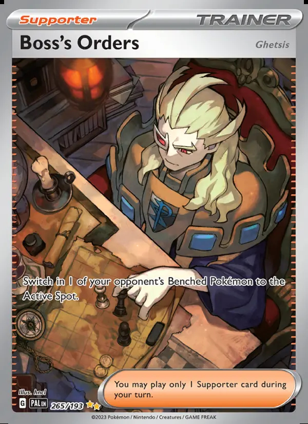 Image of the card Boss's Orders