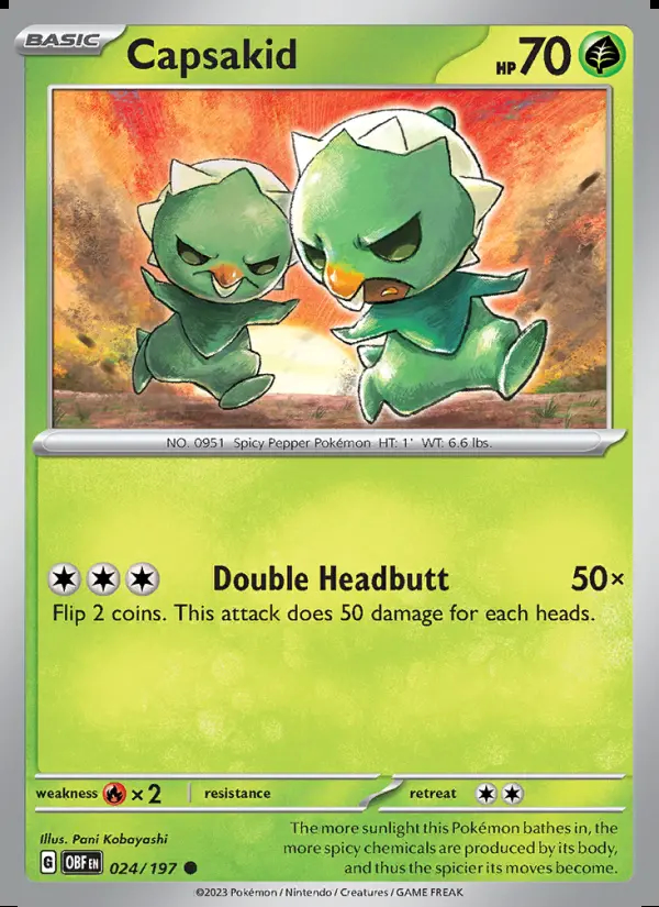 Image of the card Capsakid