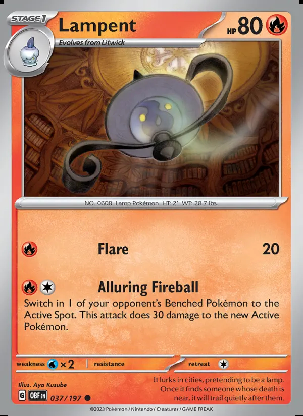Image of the card Lampent