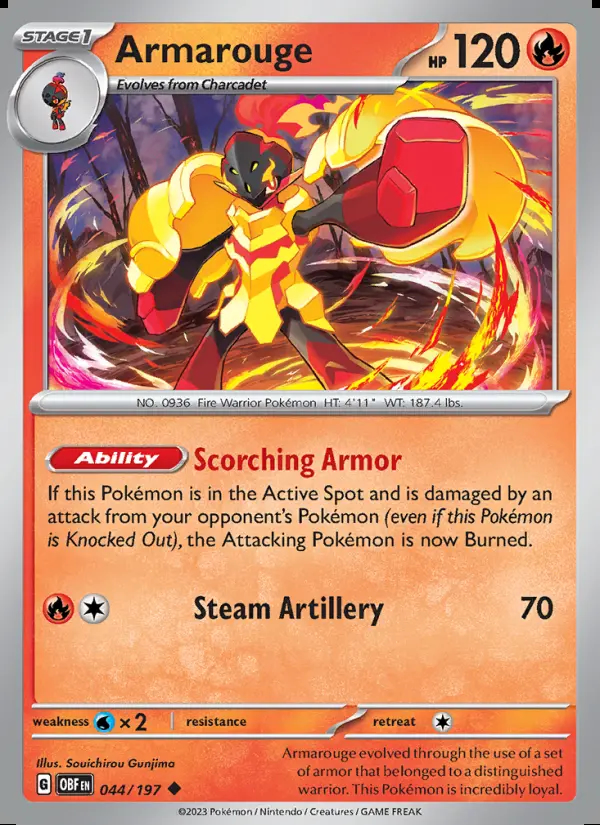 Image of the card Armarouge