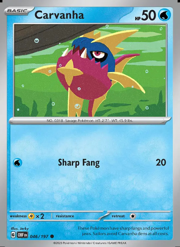 Image of the card Carvanha