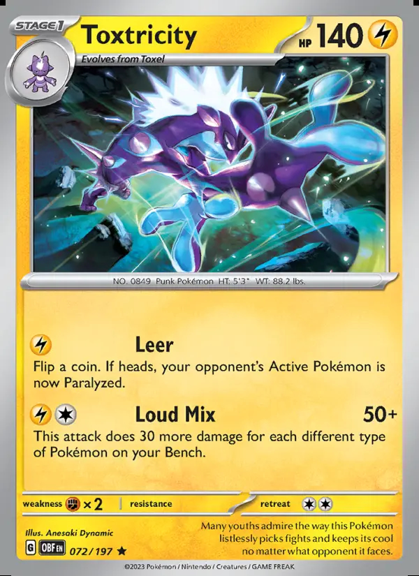 Image of the card Toxtricity