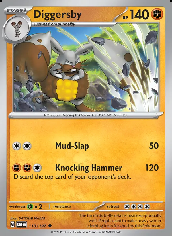 Image of the card Diggersby