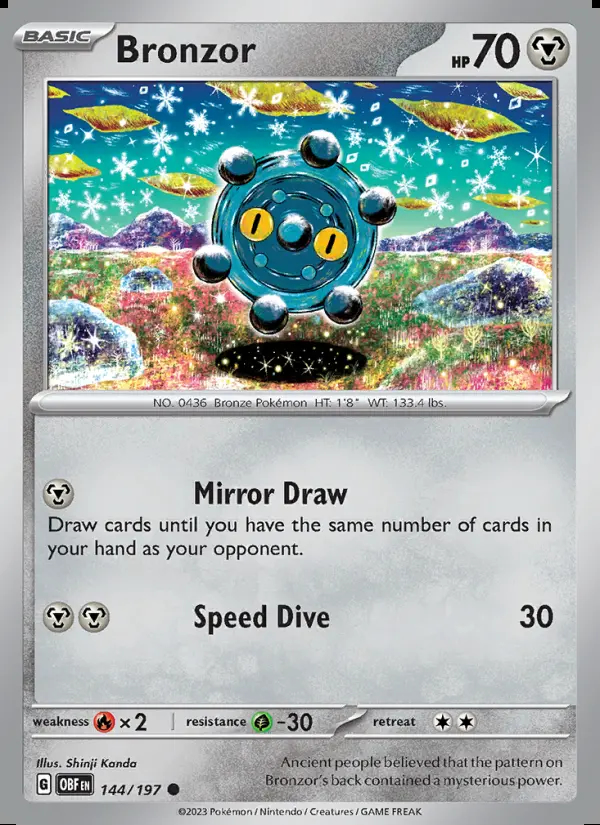 Image of the card Bronzor
