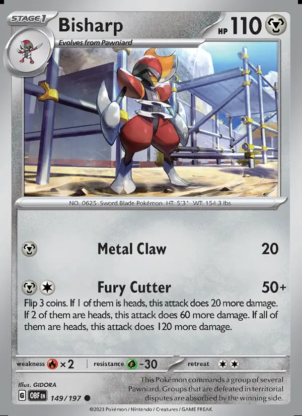Image of the card Bisharp