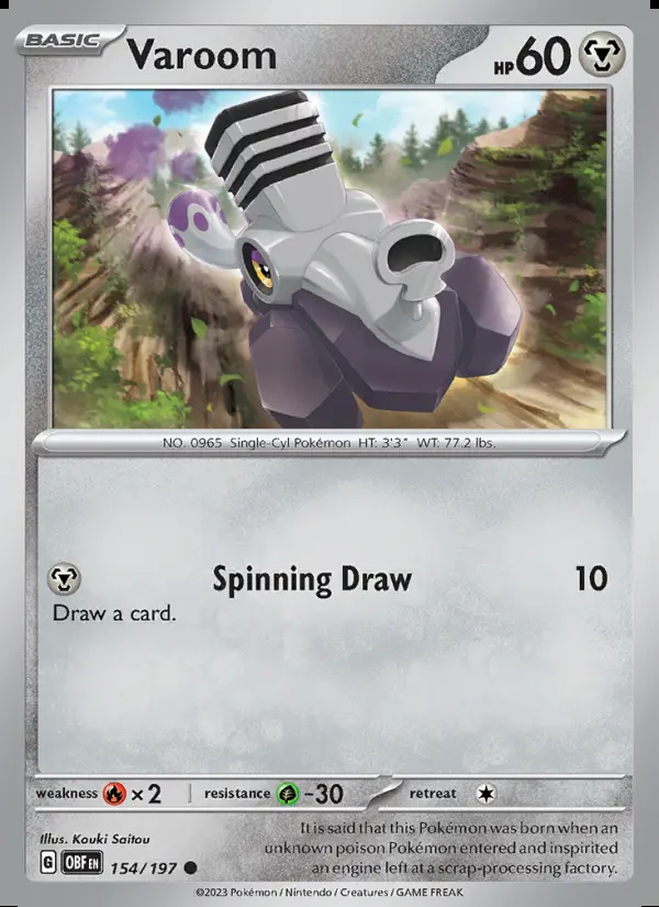 Image of the card Varoom