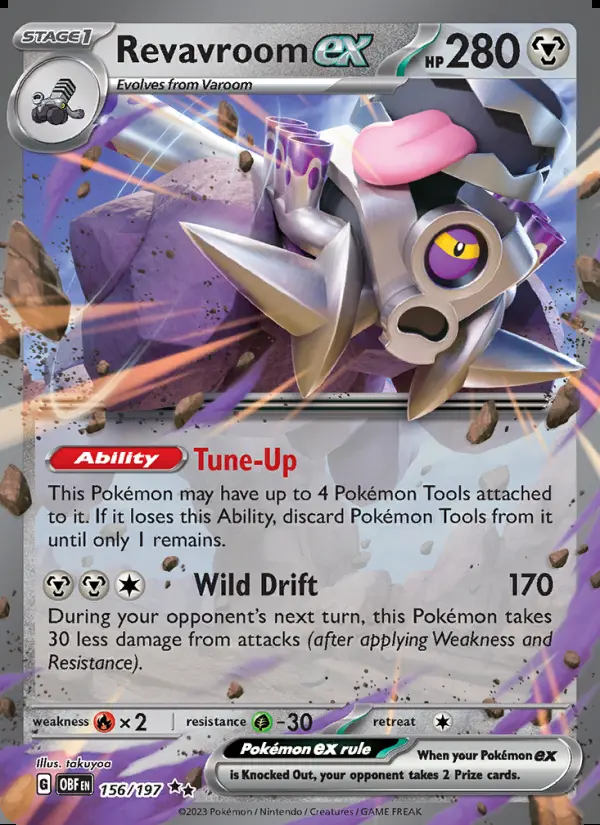 Image of the card Revavroom ex