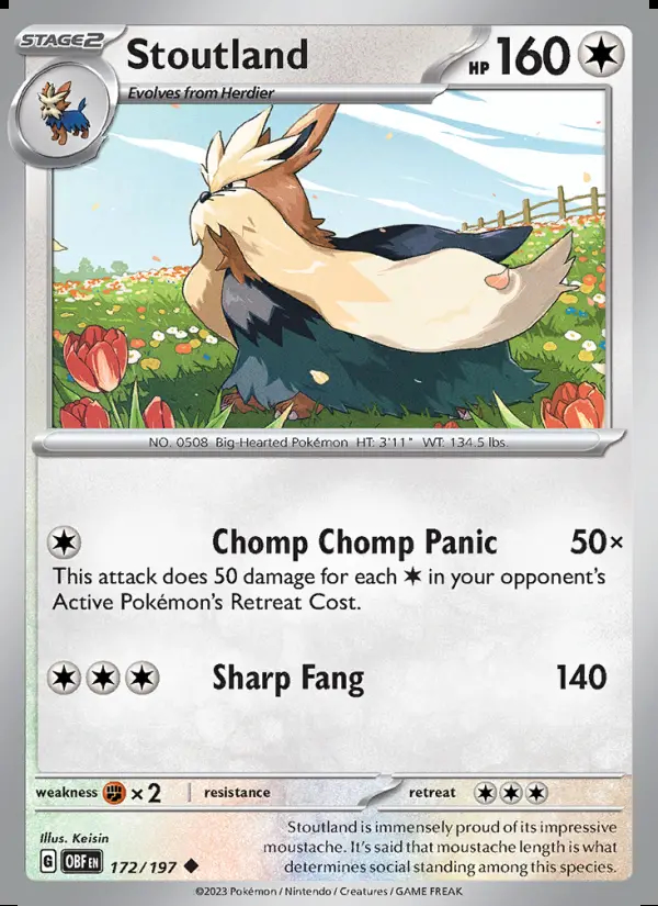 Image of the card Stoutland