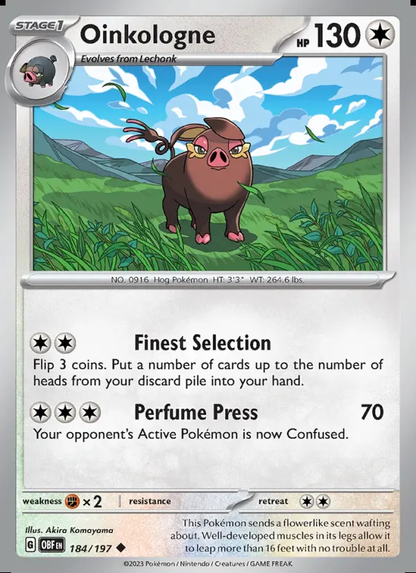 Image of the card Oinkologne