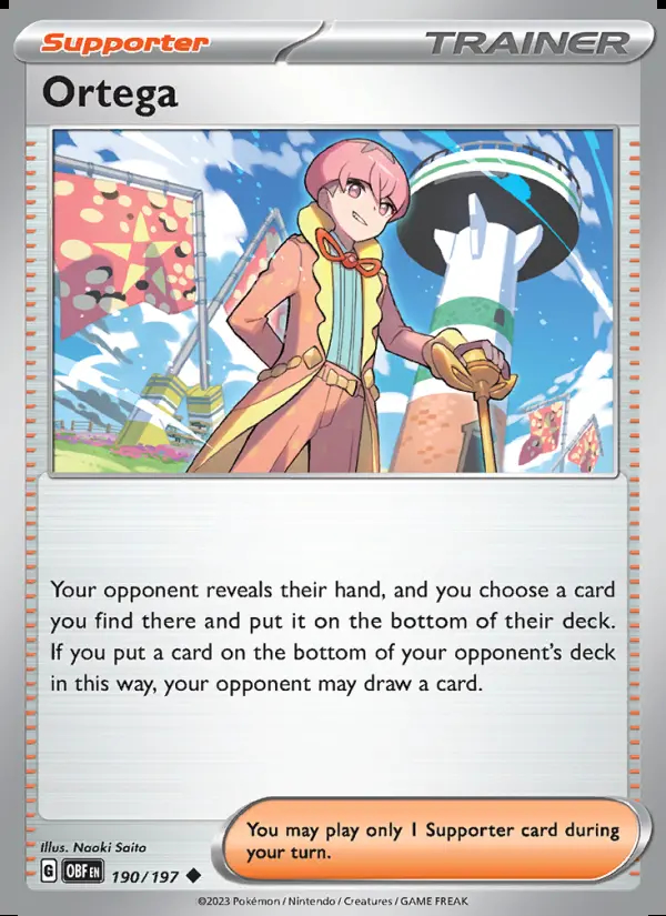 Image of the card Ortega