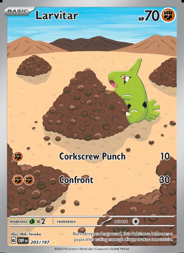 Image of the card Larvitar