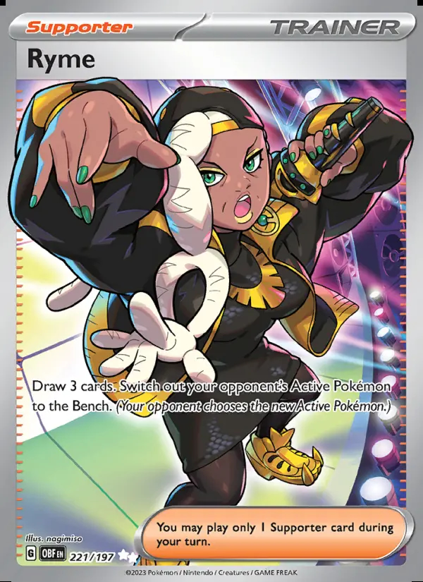 Image of the card Ryme